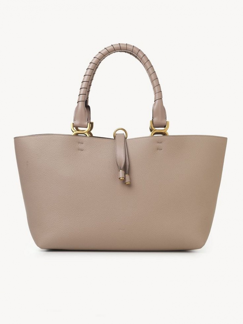 Chloe Marcie Small Kangaskassit Beige | CHE-SR13388