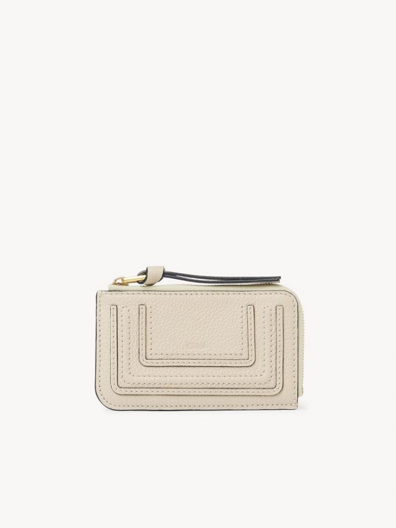 Chloe Marcie Small Kolikkokukkarot Beige | CHE-SR14318