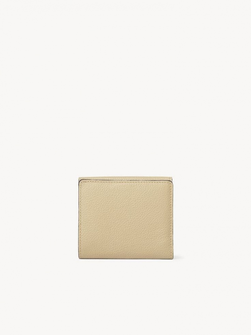 Chloe Marcie Square Pieni lompakko Beige | CHE-SR14280