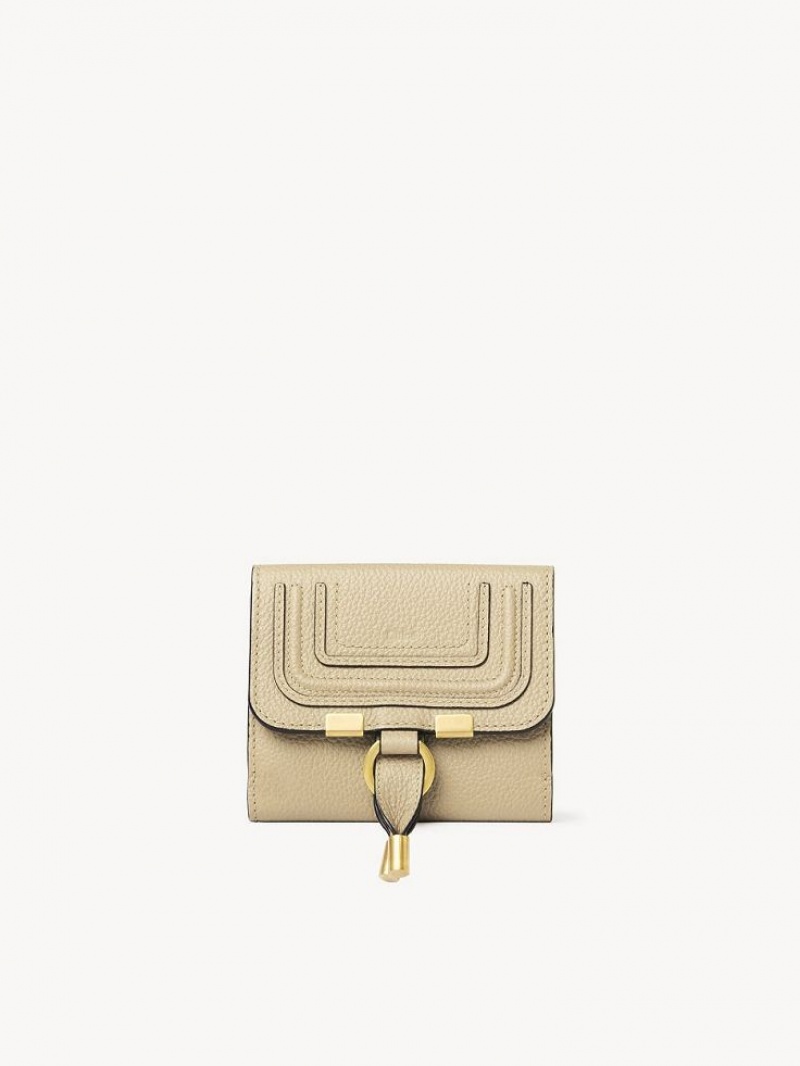 Chloe Marcie Square Pieni lompakko Beige | CHE-SR14280