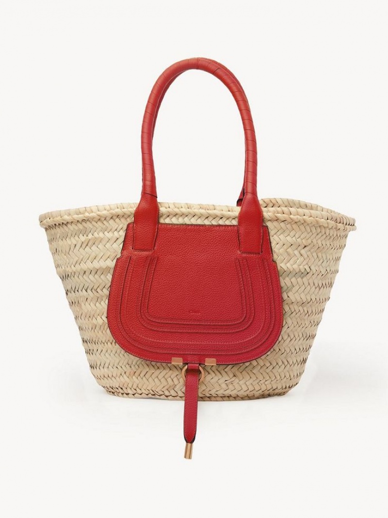 Chloe Medium Marcie Baskets Punainen | CHE-SR13634