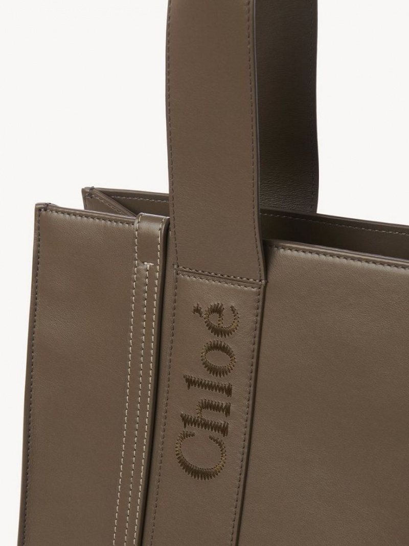 Chloe Medium Woody Kangaskassit Vihreä | CHE-SR13340