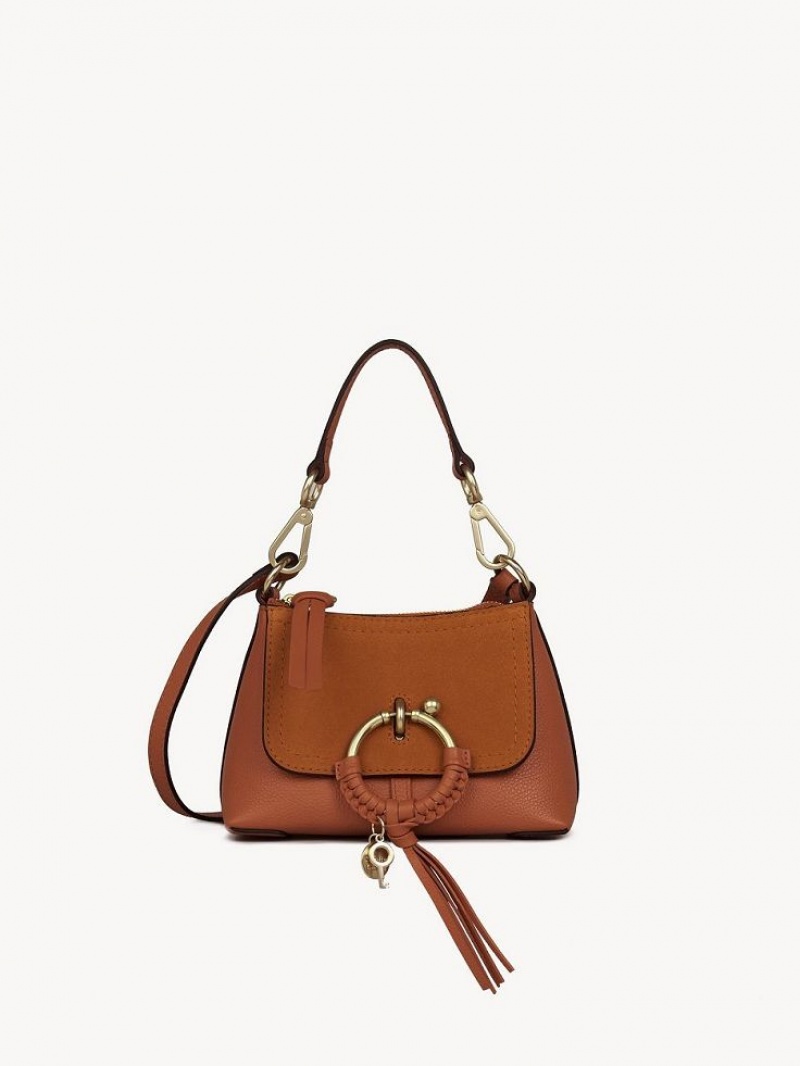 Chloe Mini Joan Olkalaukku Ruskea | CHE-SR14663