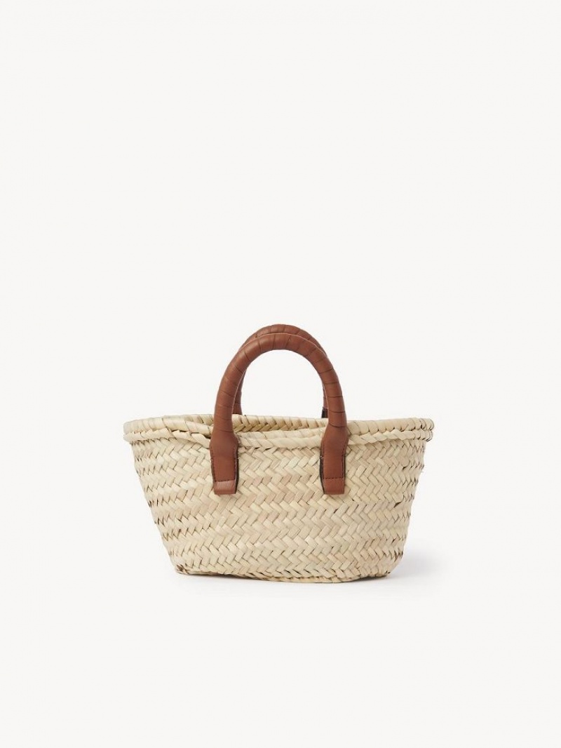 Chloe Mini Marcie Baskets Ruskea | CHE-SR13637