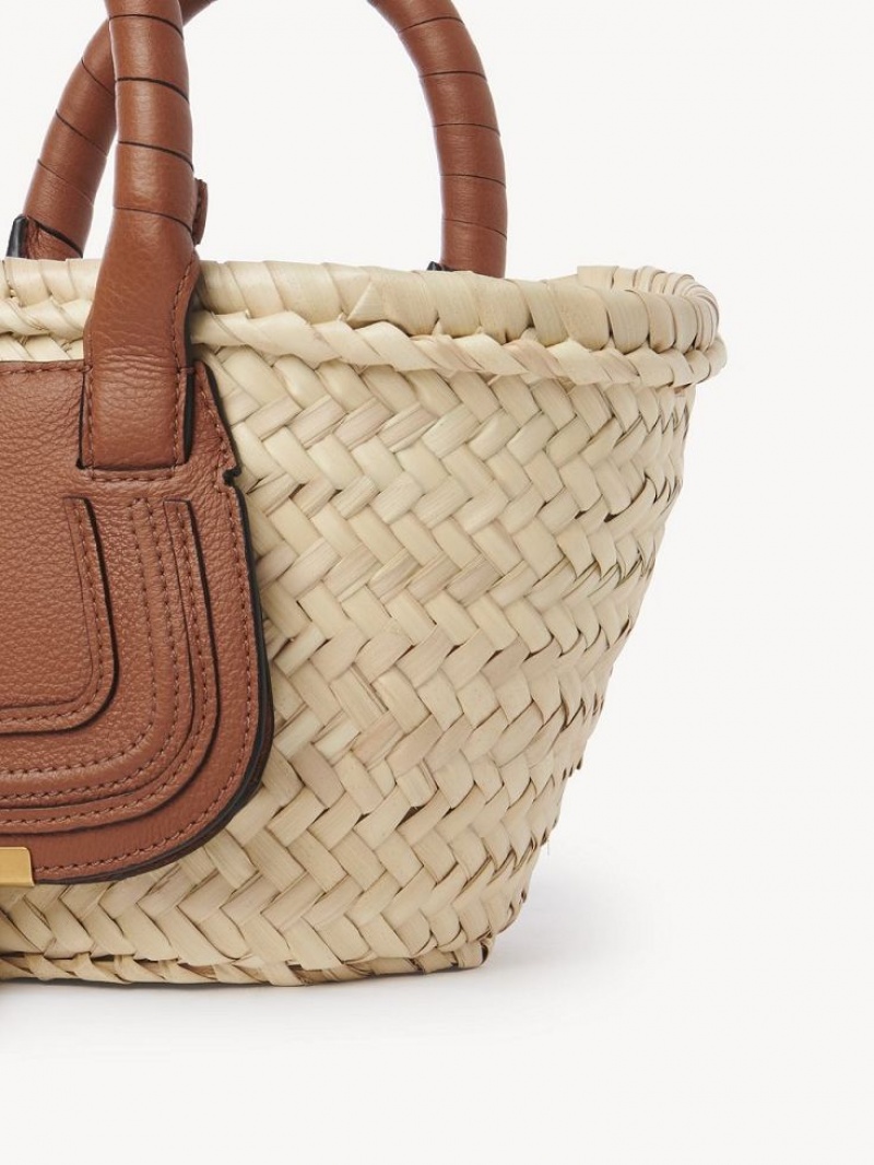 Chloe Mini Marcie Baskets Ruskea | CHE-SR13637