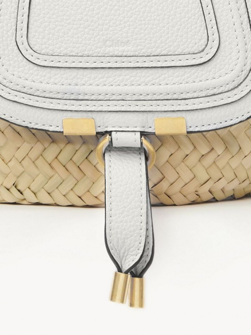 Chloe Mini Marcie Baskets Valkoinen | CHE-SR13631