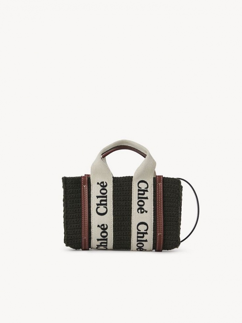 Chloe Mini Woody Crossbody Laukut Harmaat | CHE-SR13465