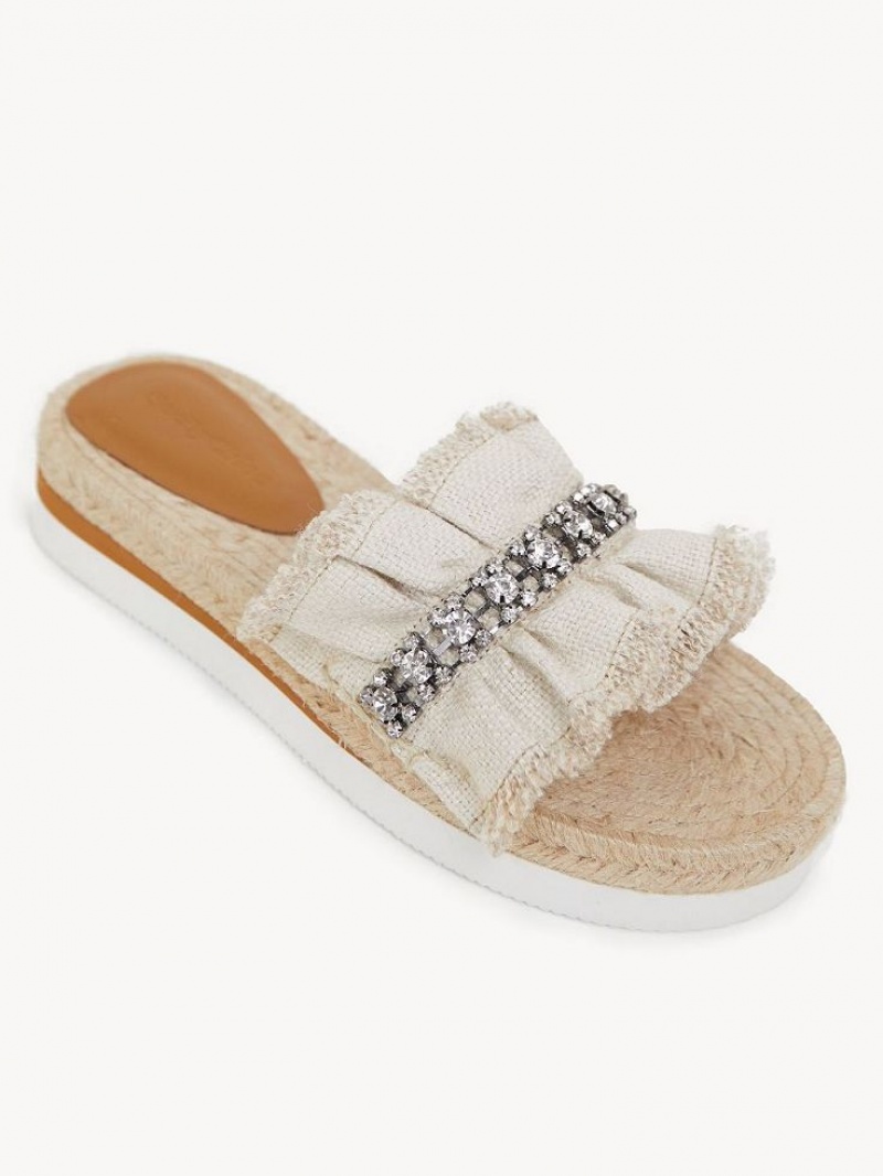 Chloe Mollie Espadrille Ballerinat Hopea | CHE-SR14801