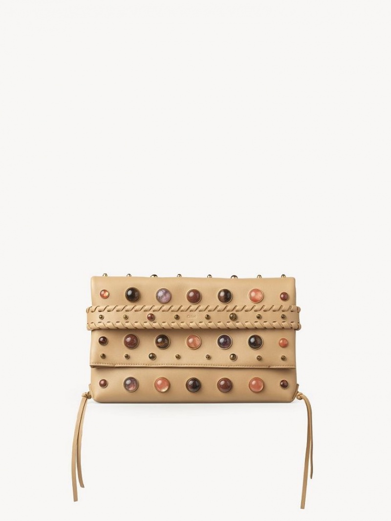 Chloe Mony Clutch Mini Laukut Ruskea | CHE-SR13667