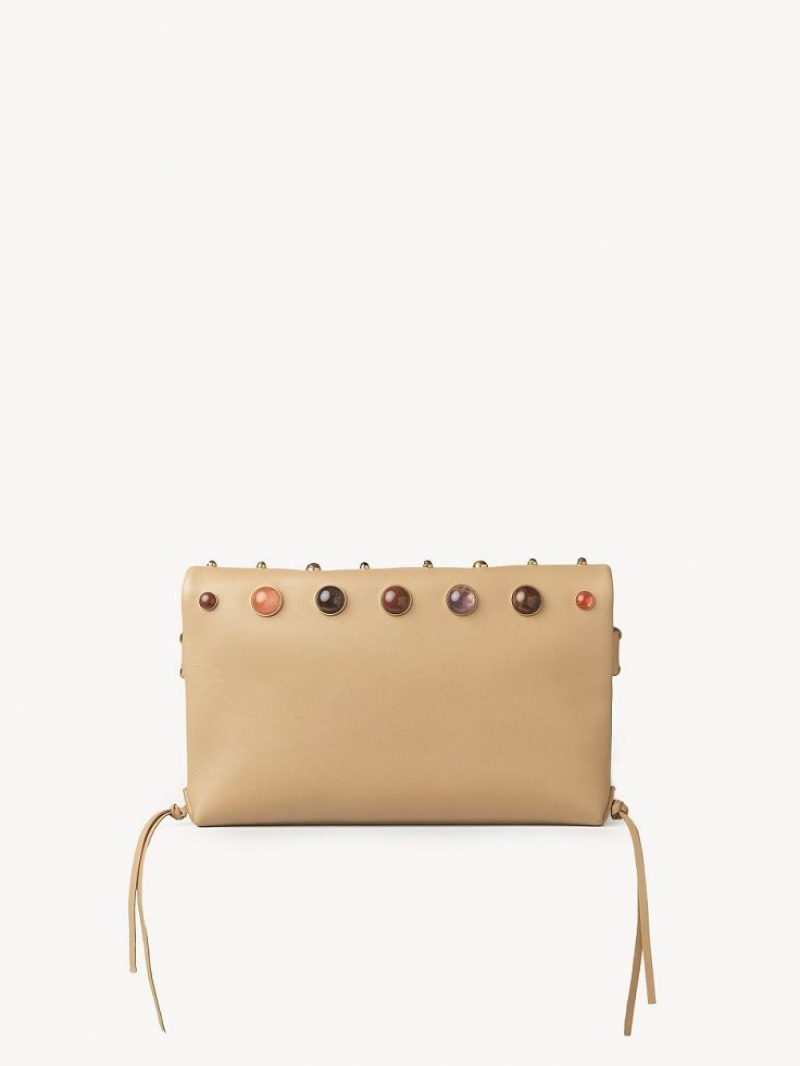 Chloe Mony Clutch Mini Laukut Ruskea | CHE-SR13667