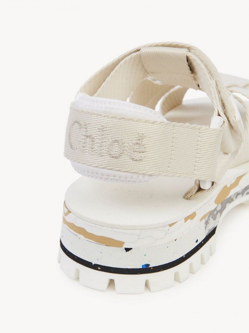 Chloe Nikie Active Litteät Sandaalit Harmaat | CHE-SR14178