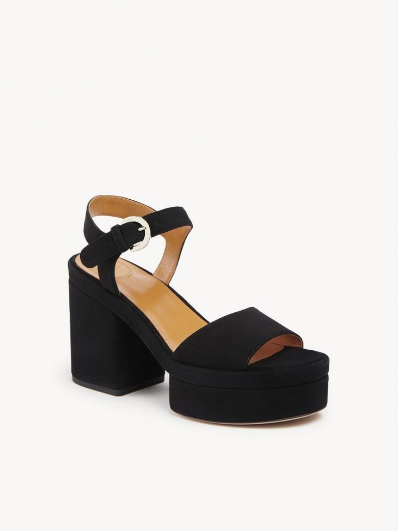 Chloe Odina High-heel Sandaalit Mustat | CHE-SR14173