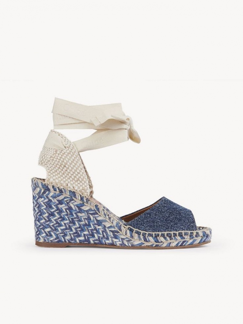 Chloe Piia Espadrille Sininen | CHE-SR14150