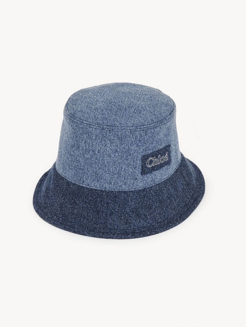 Chloe Romy Bucket Hatut Monivärinen Sininen | CHE-SR14492