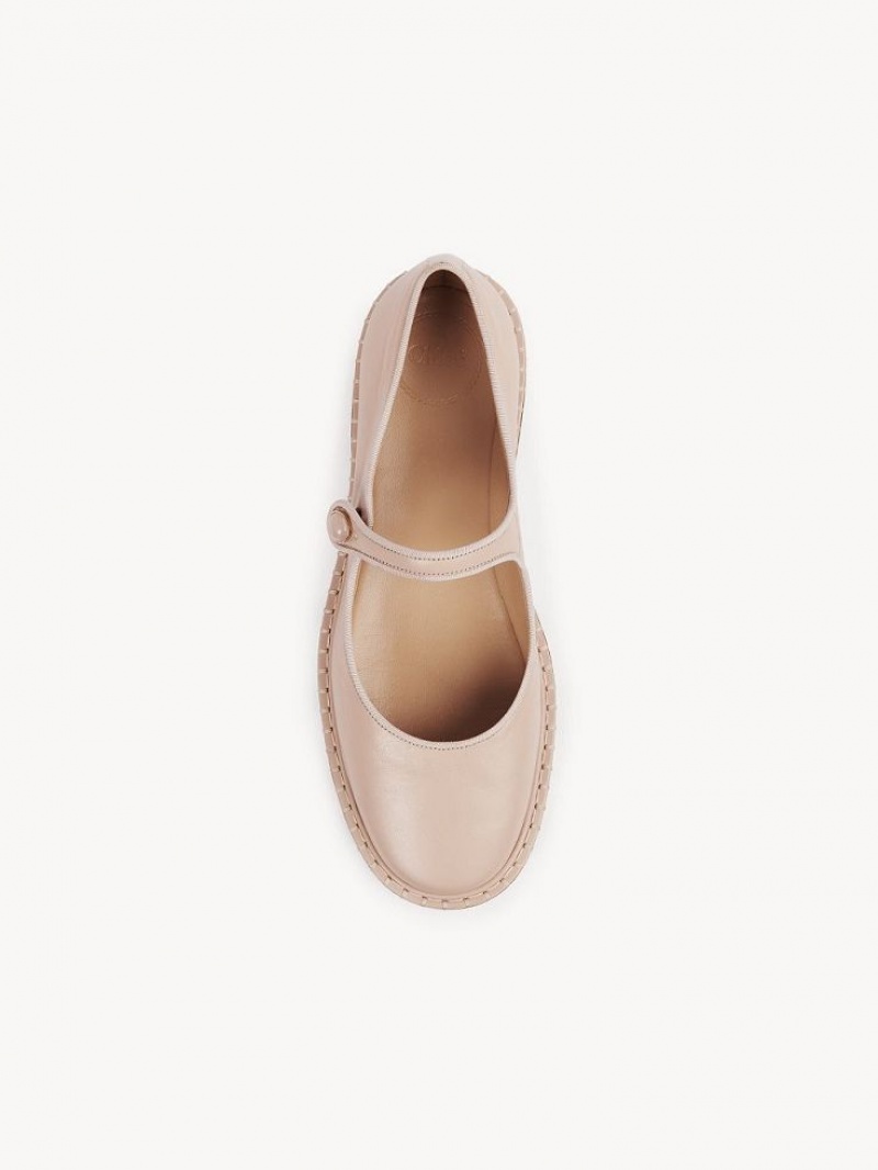 Chloe Rubie Ballet Flat Pinkki | CHE-SR14258