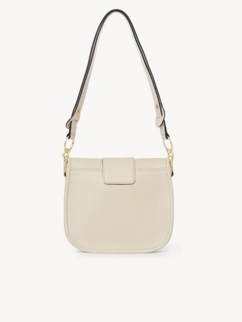 Chloe Saddie Satchel Olkalaukku Beige | CHE-SR14668