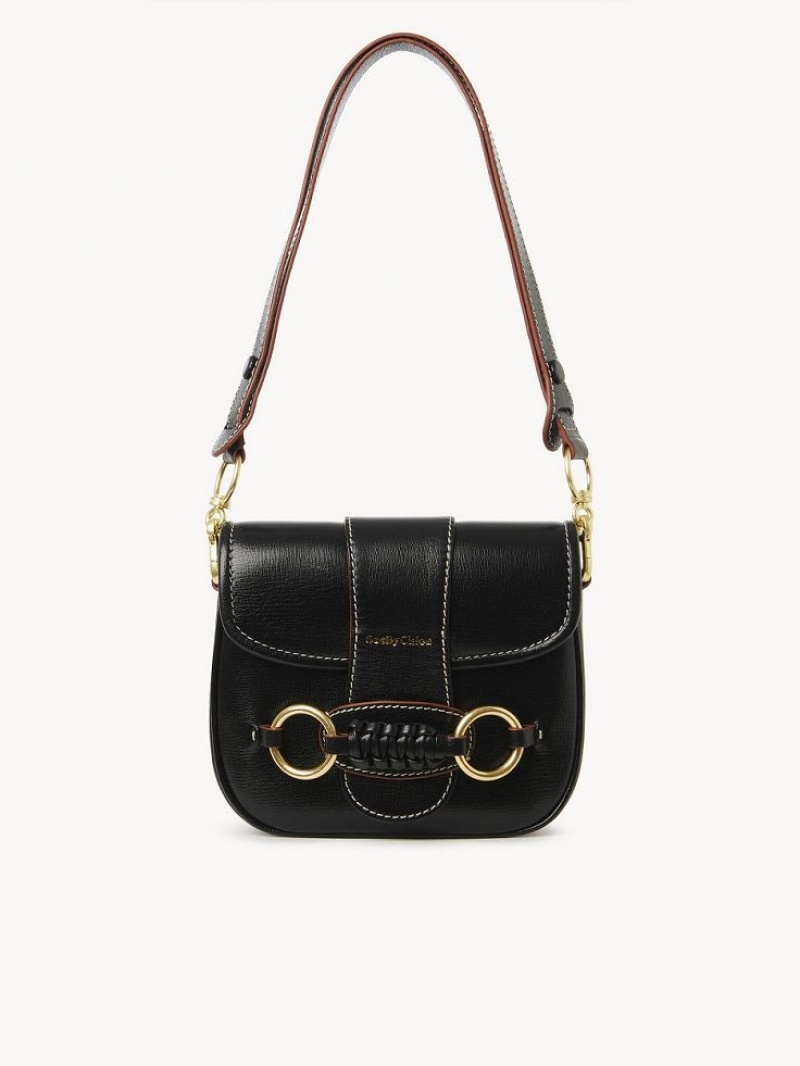 Chloe Saddie Satchel Olkalaukku Mustat | CHE-SR14665