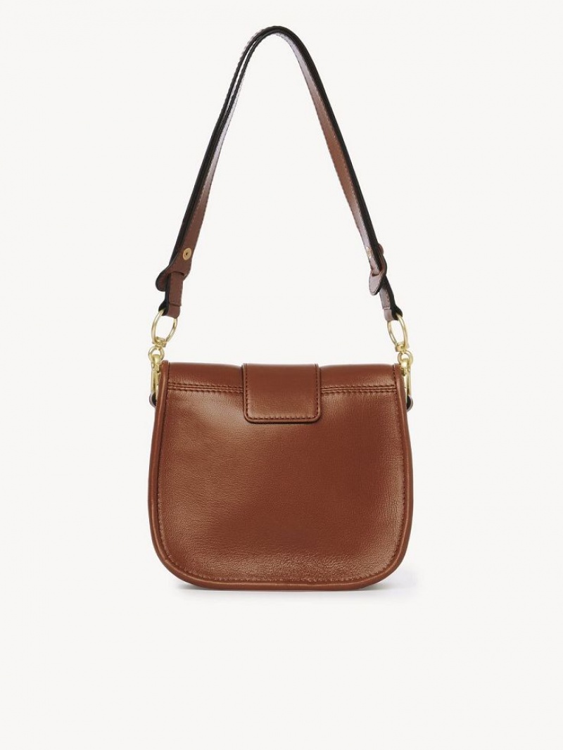 Chloe Saddie Satchel Olkalaukku Ruskea | CHE-SR14632