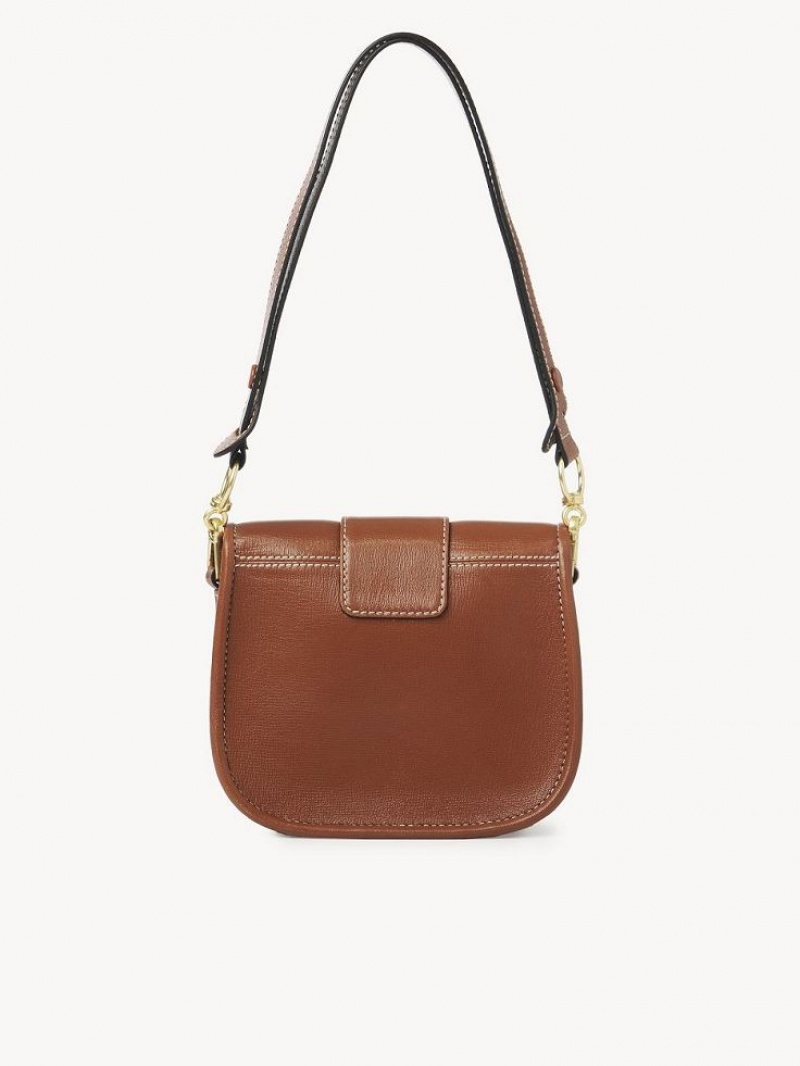 Chloe Saddie Satchel Olkalaukku Ruskea | CHE-SR14667