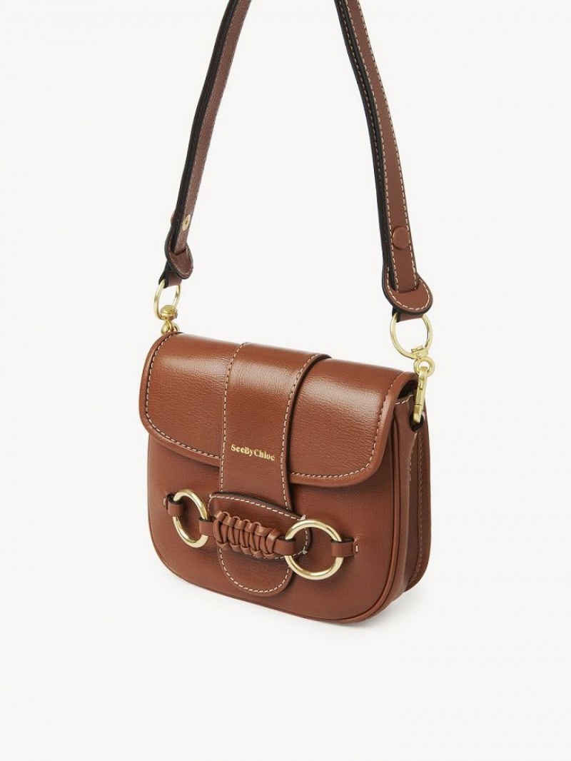 Chloe Saddie Satchel Olkalaukku Ruskea | CHE-SR14667