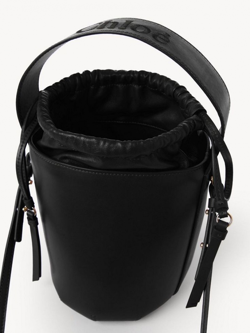 Chloe Sense Bucket Crossbody Laukut Mustat | CHE-SR13532