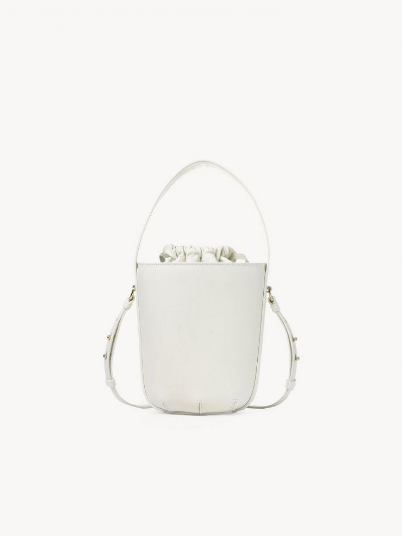 Chloe Sense Bucket Crossbody Laukut Valkoinen | CHE-SR13529