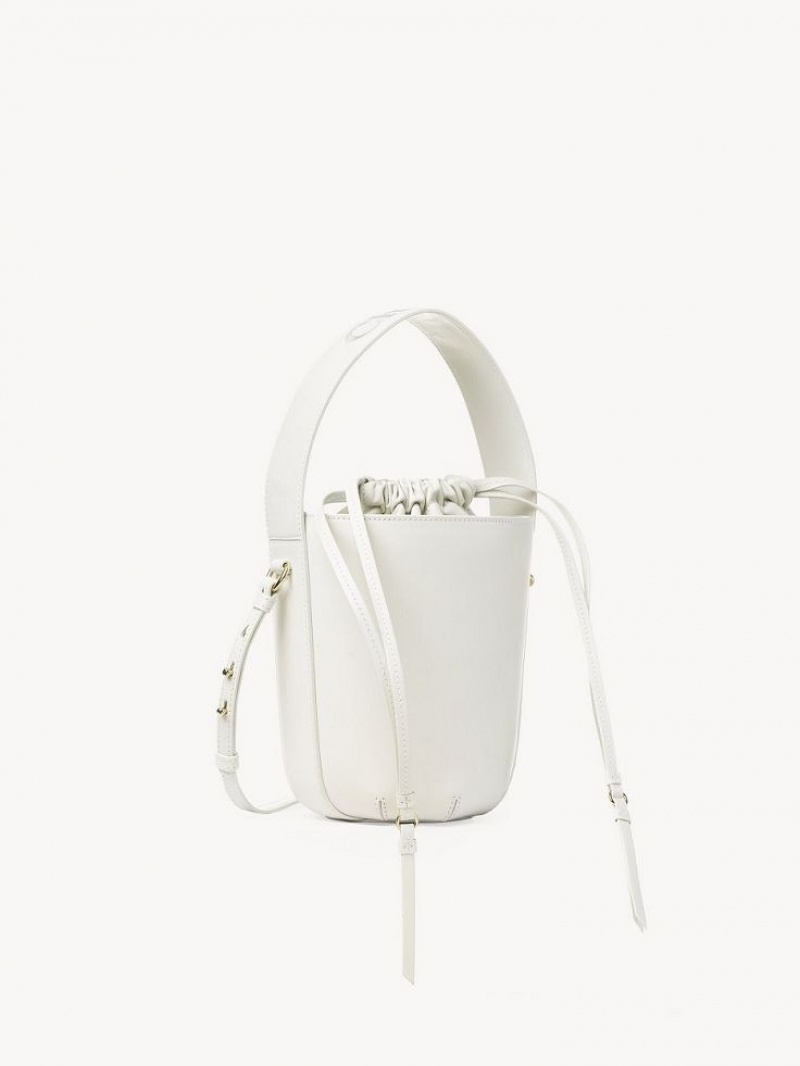 Chloe Sense Bucket Crossbody Laukut Valkoinen | CHE-SR13529