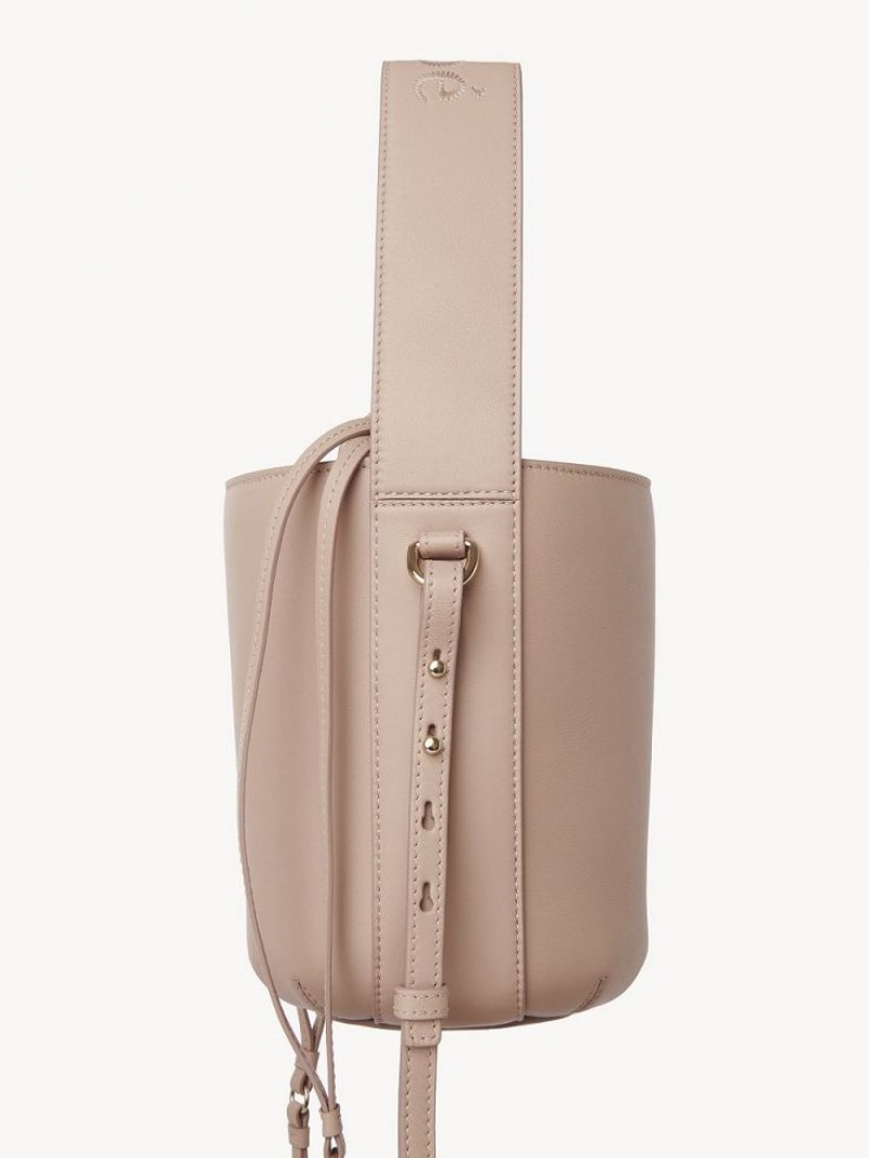 Chloe Sense Bucket Olkalaukku Beige | CHE-SR13419