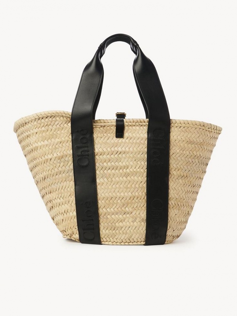 Chloe Sense Medium Baskets Mustat | CHE-SR13642