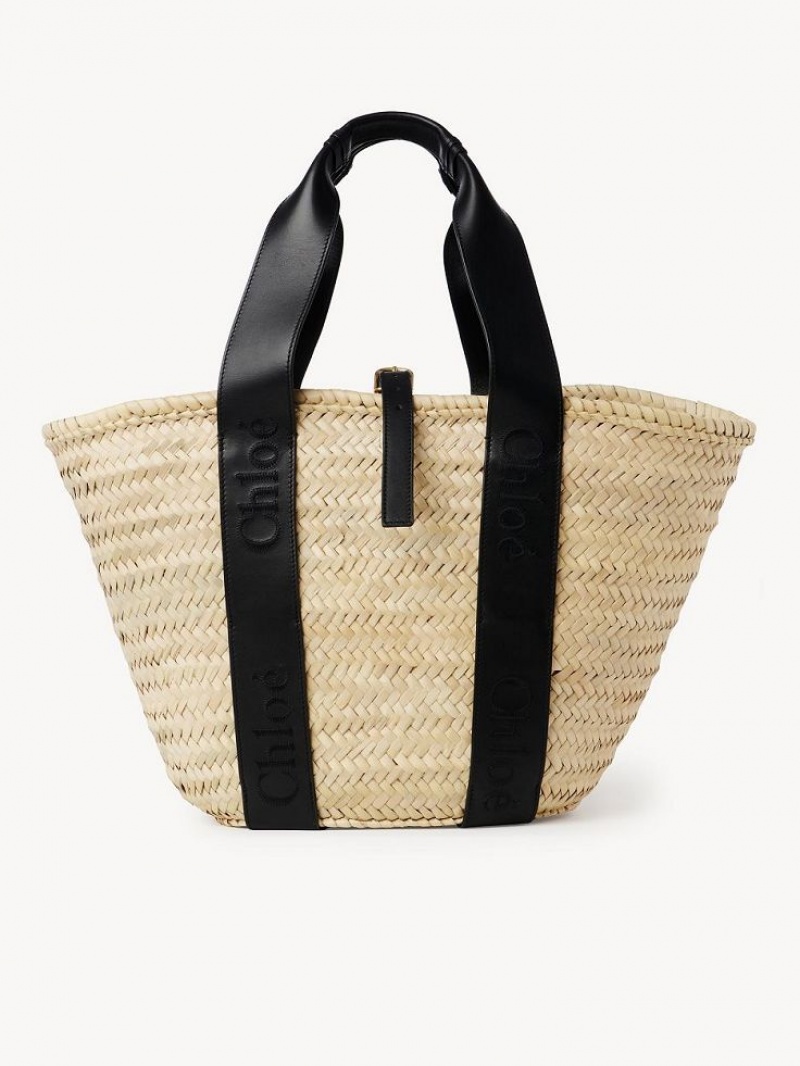 Chloe Sense Medium Baskets Mustat | CHE-SR13642