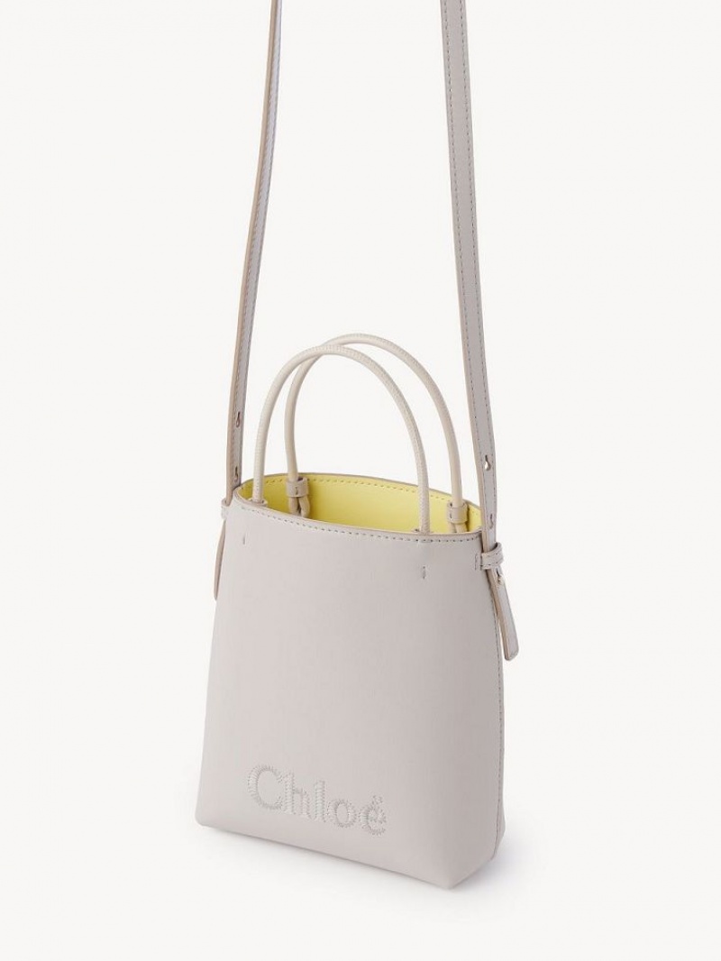 Chloe Sense Micro Crossbody Laukut Harmaat | CHE-SR13581