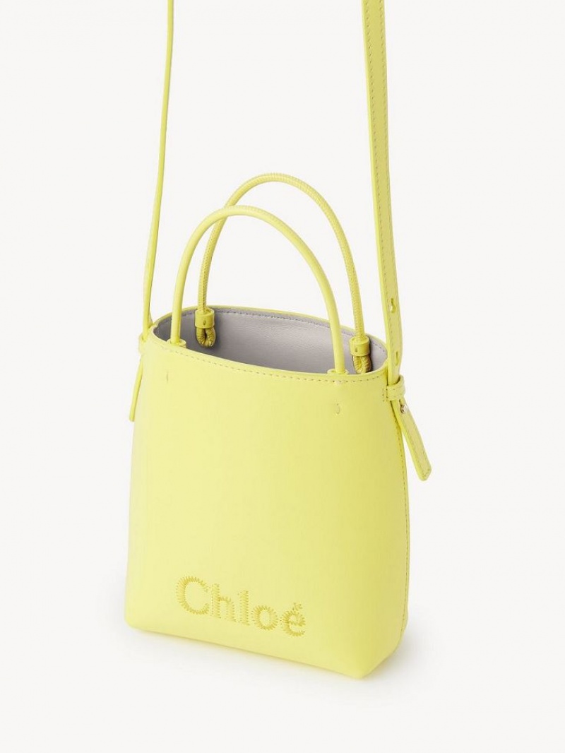 Chloe Sense Micro Olkalaukku Keltainen | CHE-SR13408