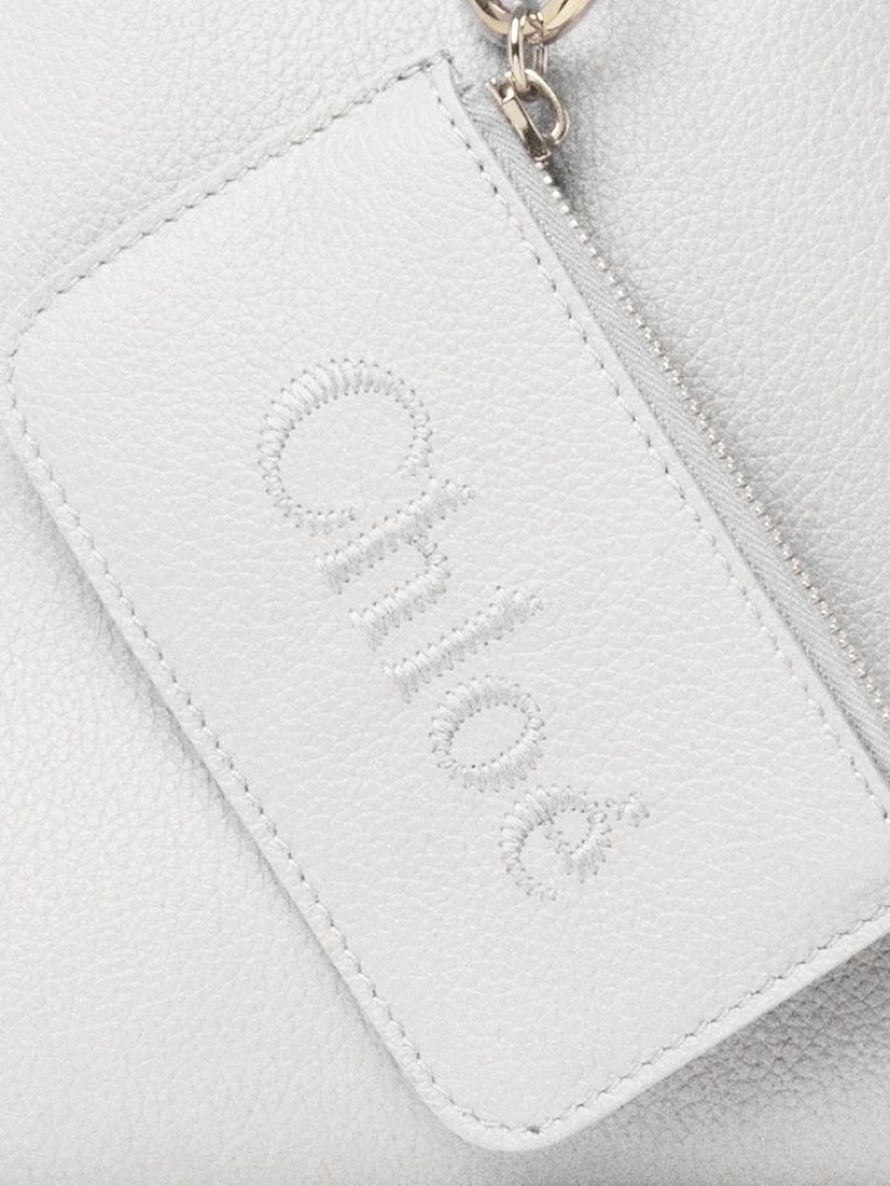 Chloe Sense Small East-west Olkalaukku Valkoinen | CHE-SR13421