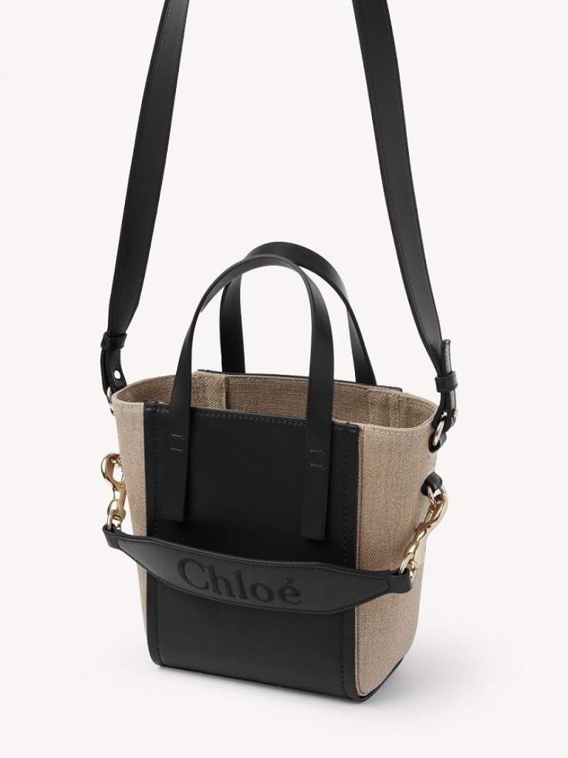 Chloe Sense Small Kangaskassit Mustat | CHE-SR13286