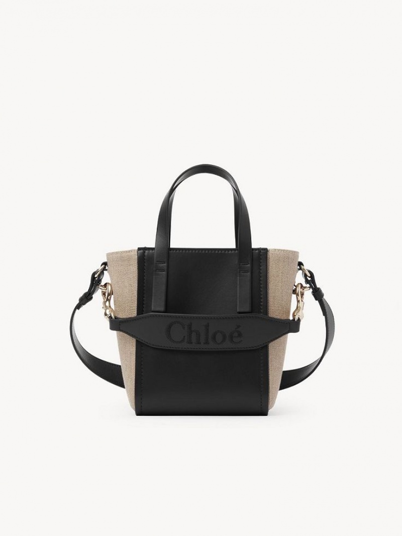 Chloe Sense Small Kangaskassit Mustat | CHE-SR13286