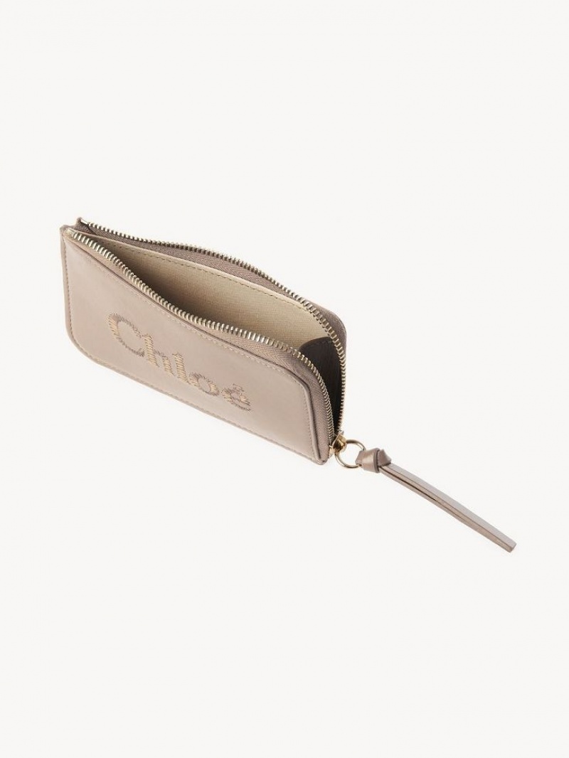 Chloe Sense Small Kolikkokukkarot Beige | CHE-SR14322