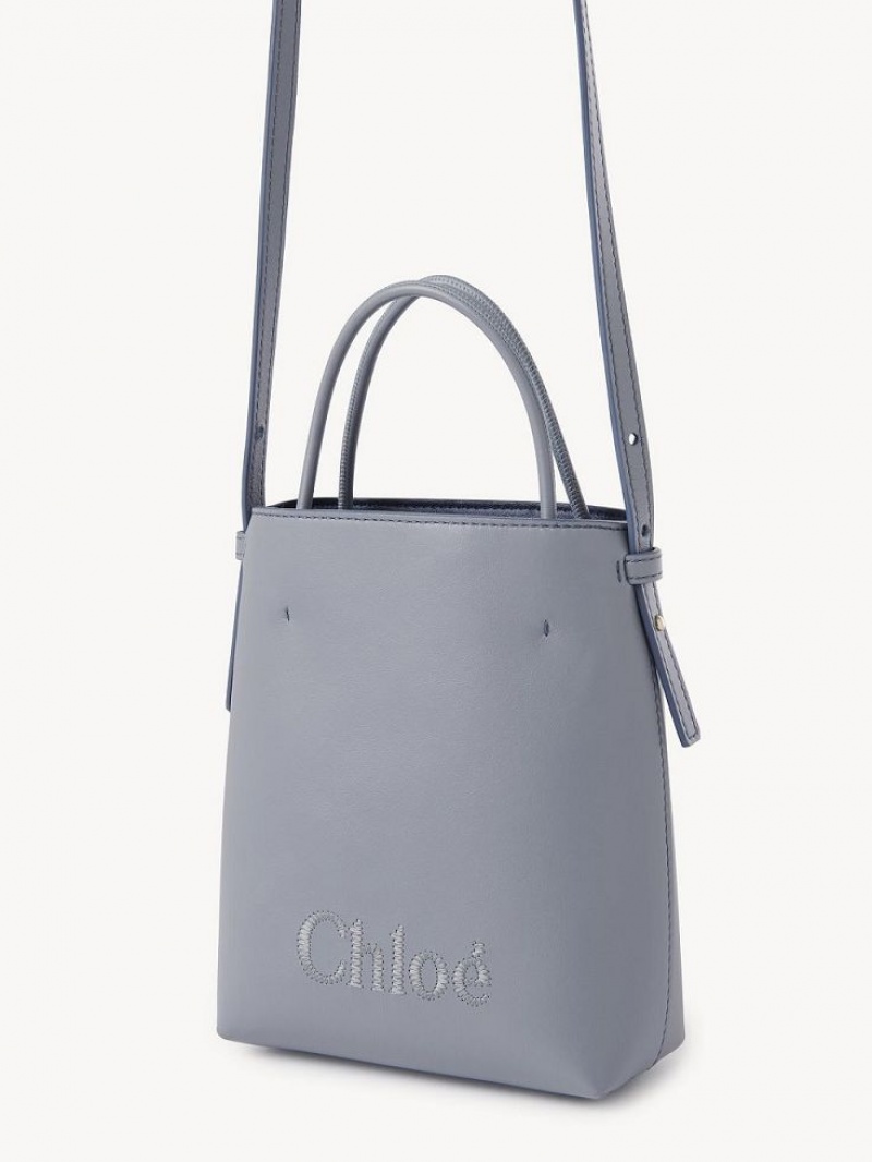 Chloe Sense Tote Mini Laukut Sininen | CHE-SR13733