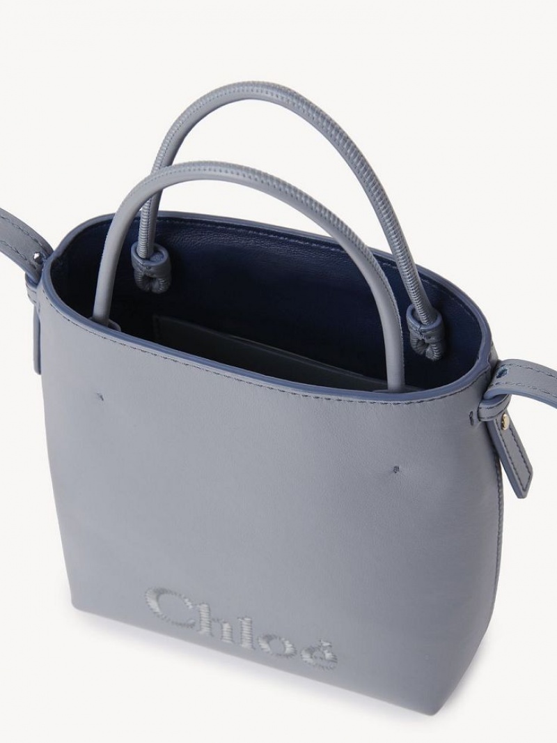 Chloe Sense Tote Mini Laukut Sininen | CHE-SR13733