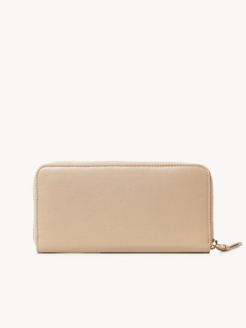 Chloe Sense Zippered Suuri lompakko Pinkki | CHE-SR14298