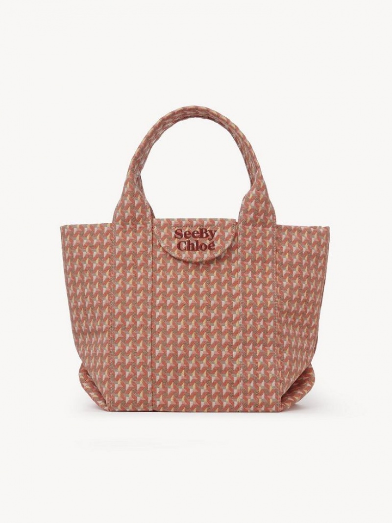 Chloe Small Laetizia Kangaskassit Oranssi | CHE-SR14702