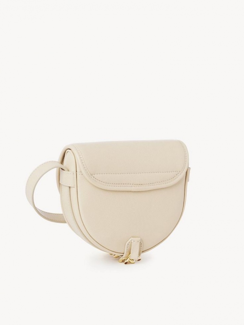 Chloe Small Mara Saddle Olkalaukku Beige | CHE-SR14628