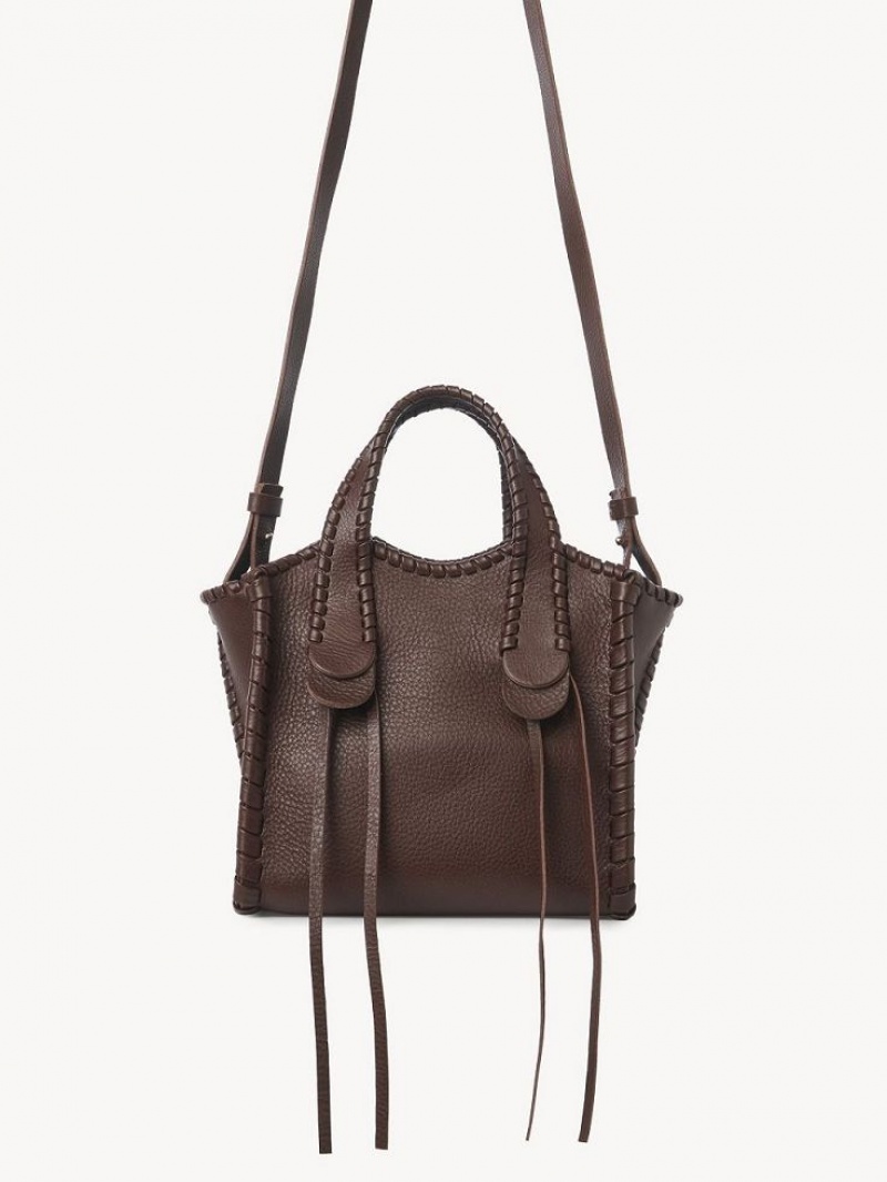 Chloe Small Mony Kangaskassit Suklaa | CHE-SR13379