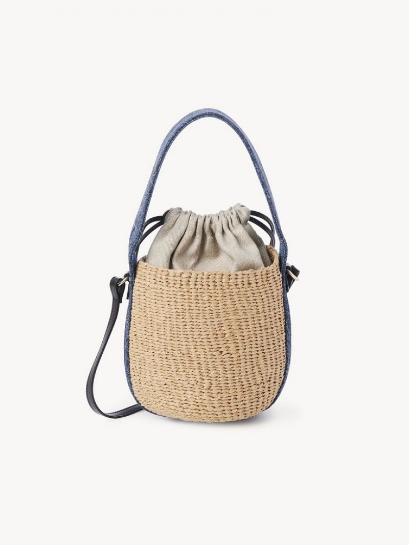 Chloe Small Woody Basket Crossbody Laukut Sininen | CHE-SR13608