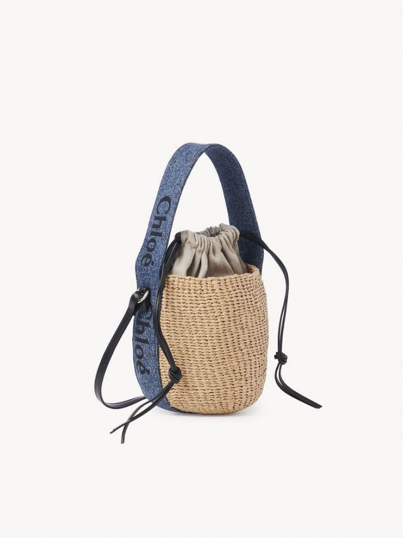 Chloe Small Woody Basket Crossbody Laukut Sininen | CHE-SR13608