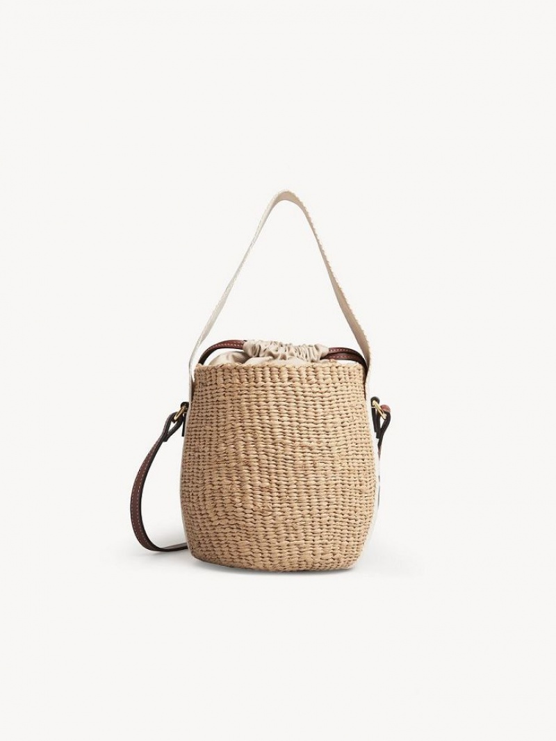 Chloe Small Woody Basket Crossbody Laukut Valkoinen | CHE-SR13609