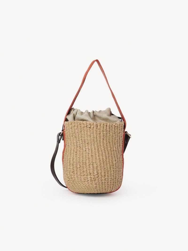 Chloe Small Woody Baskets Oranssi Oranssi | CHE-SR13645