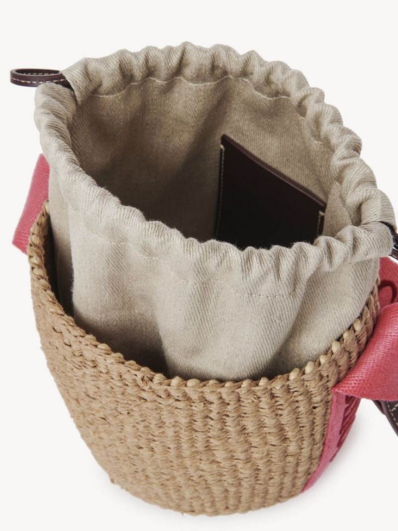 Chloe Small Woody Baskets Pinkki Punainen | CHE-SR13652