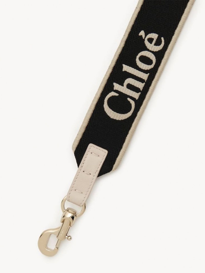 Chloe Strap Strap Mustat Beige | CHE-SR13764