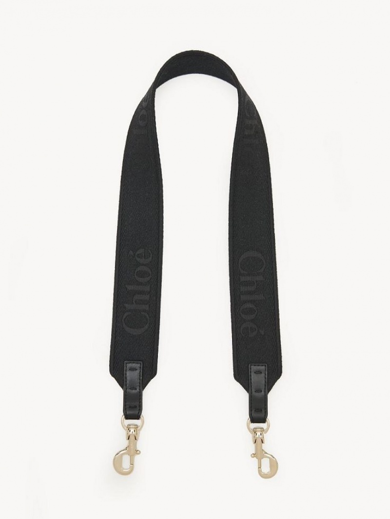 Chloe Strap Strap Mustat | CHE-SR13765