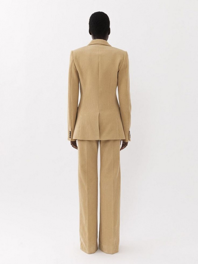 Chloe Tailored Housut Beige | CHE-SR14014